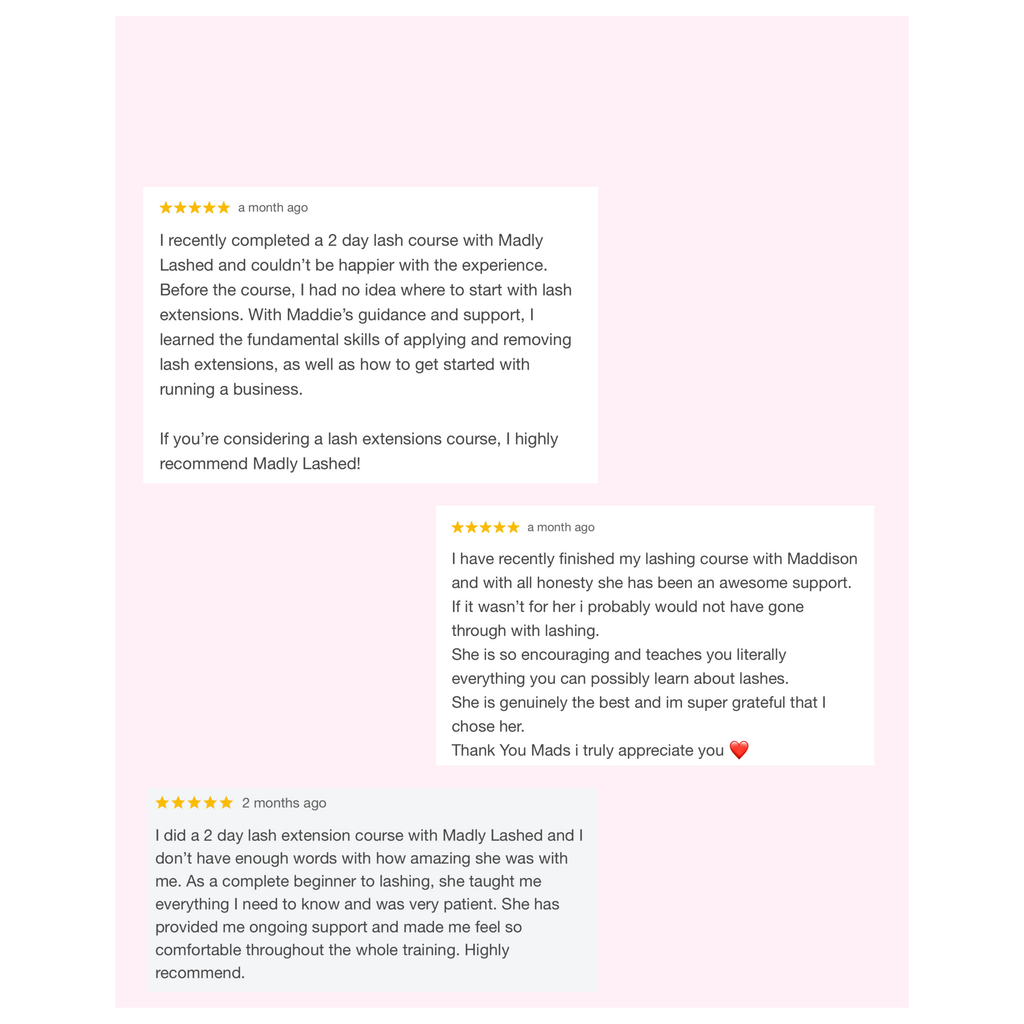 2 Day In Person - Classics & Premade Volume Course